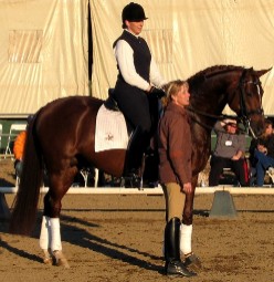 Nicole, Rubino and Anky Van Grunsven (Click on it to see a high-res picture)